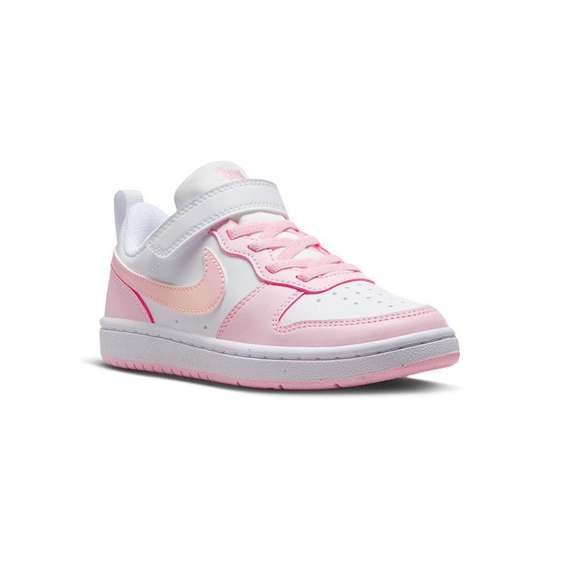 Kids Preschool Court Borough Low White Pink Foam