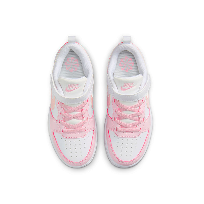 Kids Preschool Court Borough Low White Pink Foam