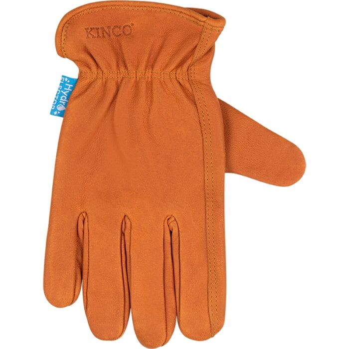 Kinco Water-Resistant Premium Buffalo Driver Gloves Rust