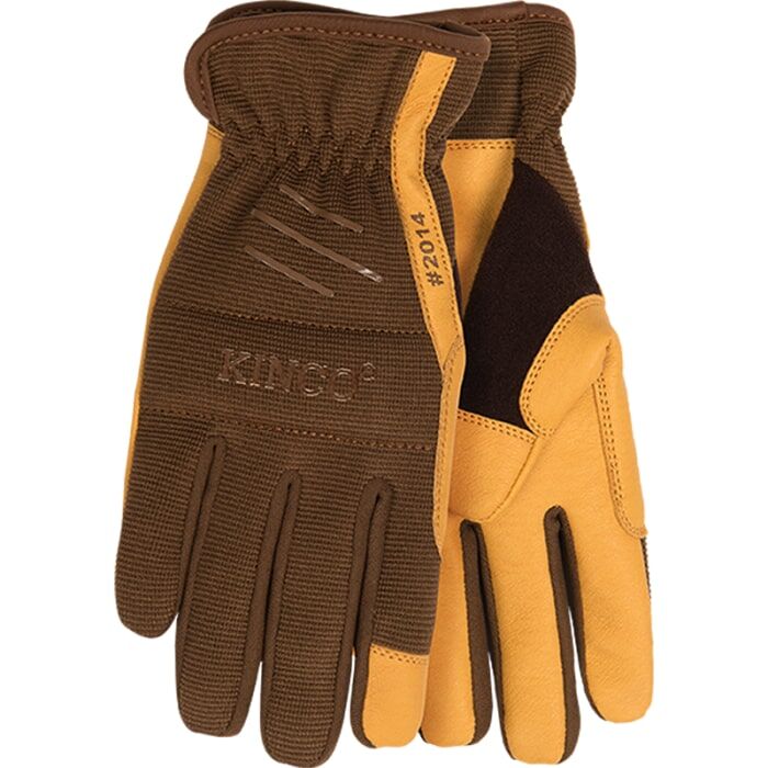 Kinco Kids KincoPro Synthetic Gloves Brown