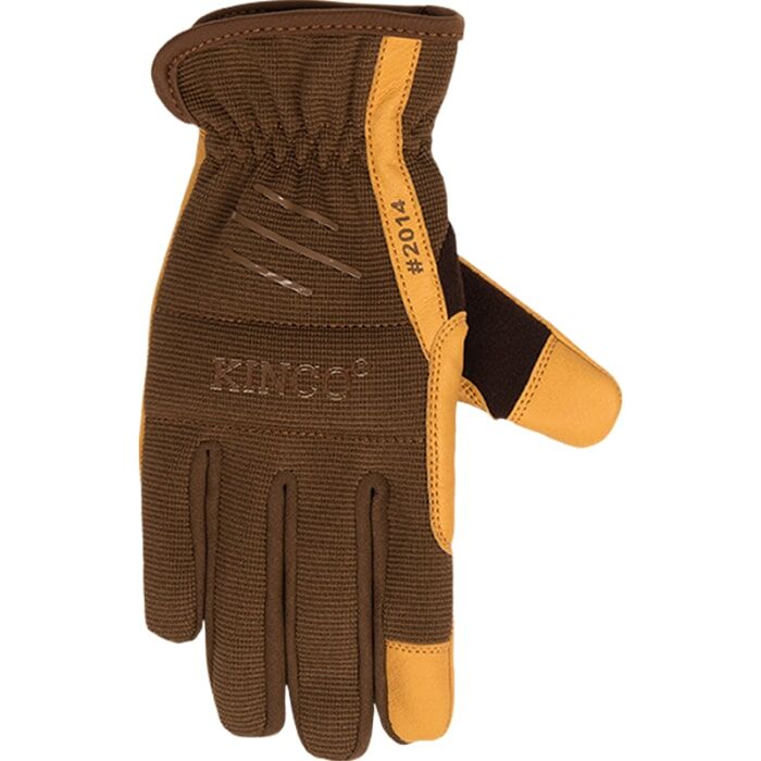 Kinco Kids KincoPro Synthetic Gloves Brown