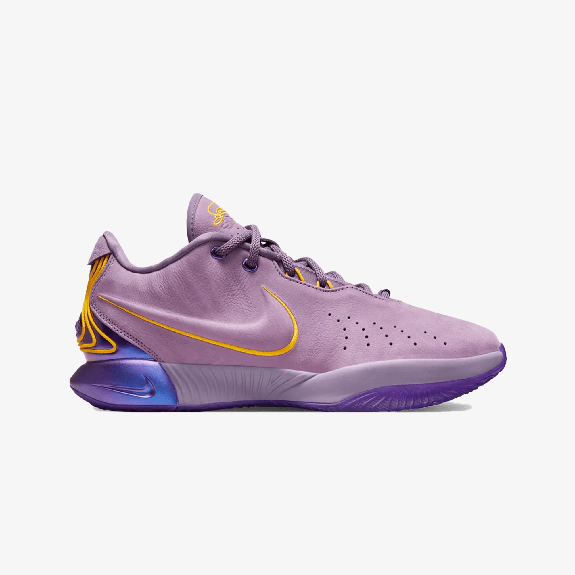 LEBRON 21 'FRESHWATER' EP 'VIOLET DUST/UNIVERSITY GOLD'