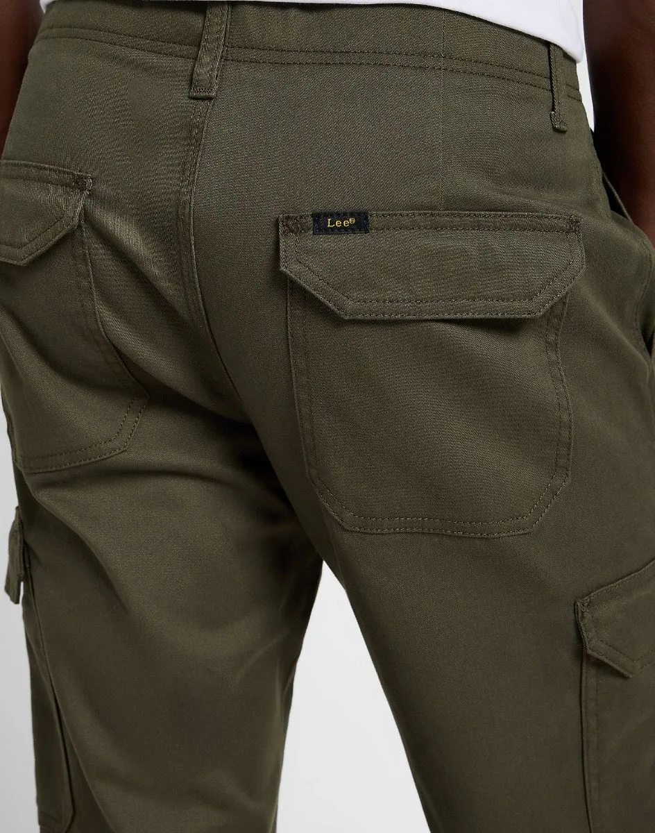 Lee Extreme Motion Combat Cargo Pants in MVP Forest