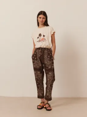 Spotted Print Trousers