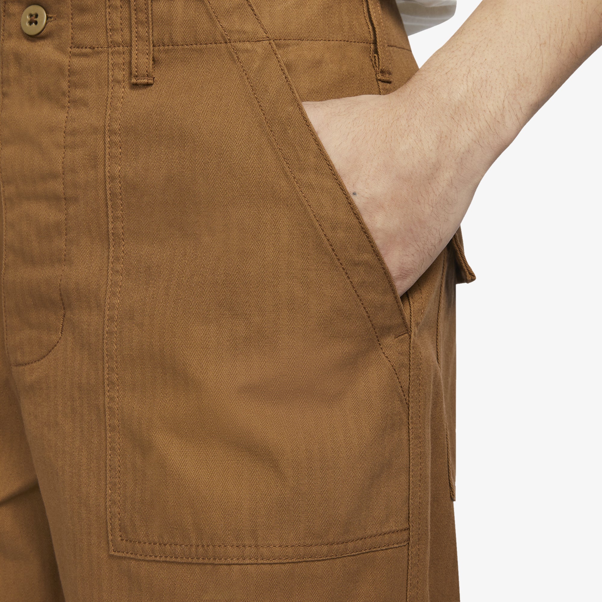 LIFE FATIGUE PANTS in LT BRITISH TAN color