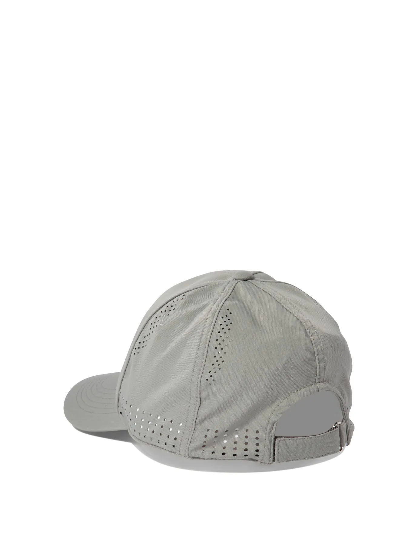 Grey Tennis Print Lightweight Techno Fabric Cap.