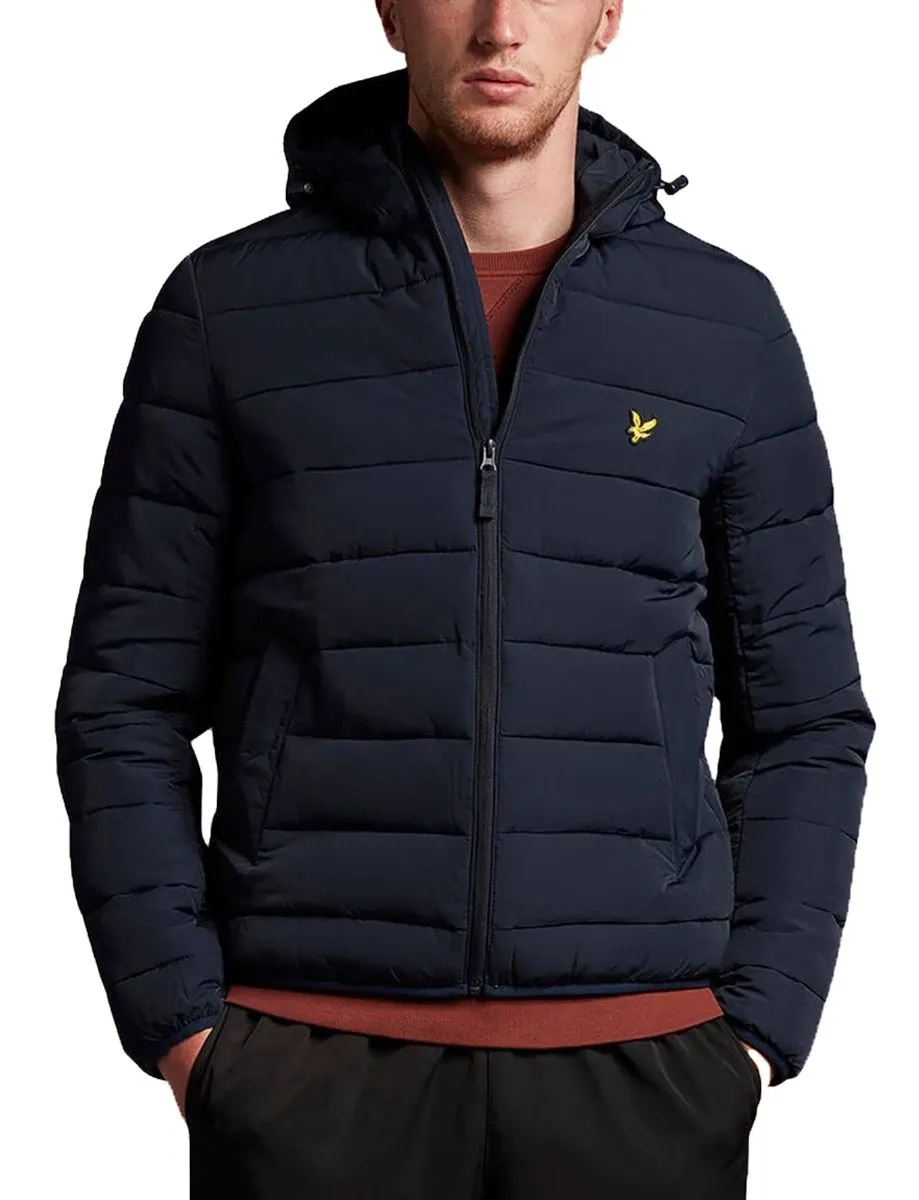 Lyle & Scott Dark Navy Hooded Puffer Jacket