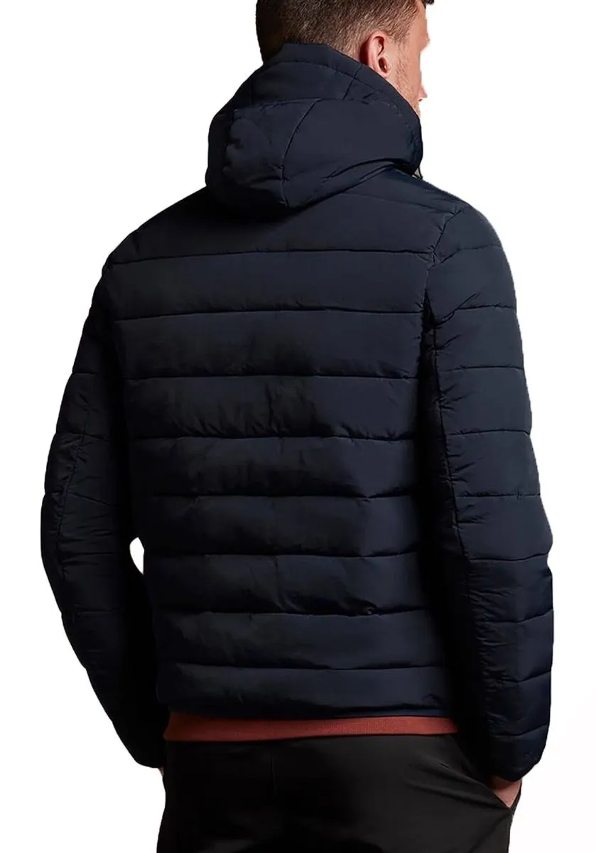 Lyle & Scott Dark Navy Hooded Puffer Jacket