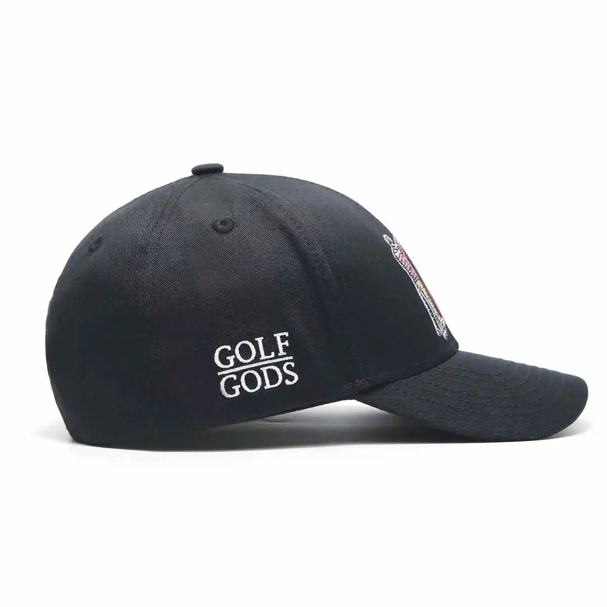 Mad Slicer Black Golf Hat - Curved Brim