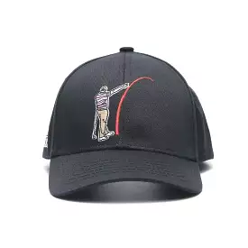 Mad Slicer Black Golf Hat - Curved Brim