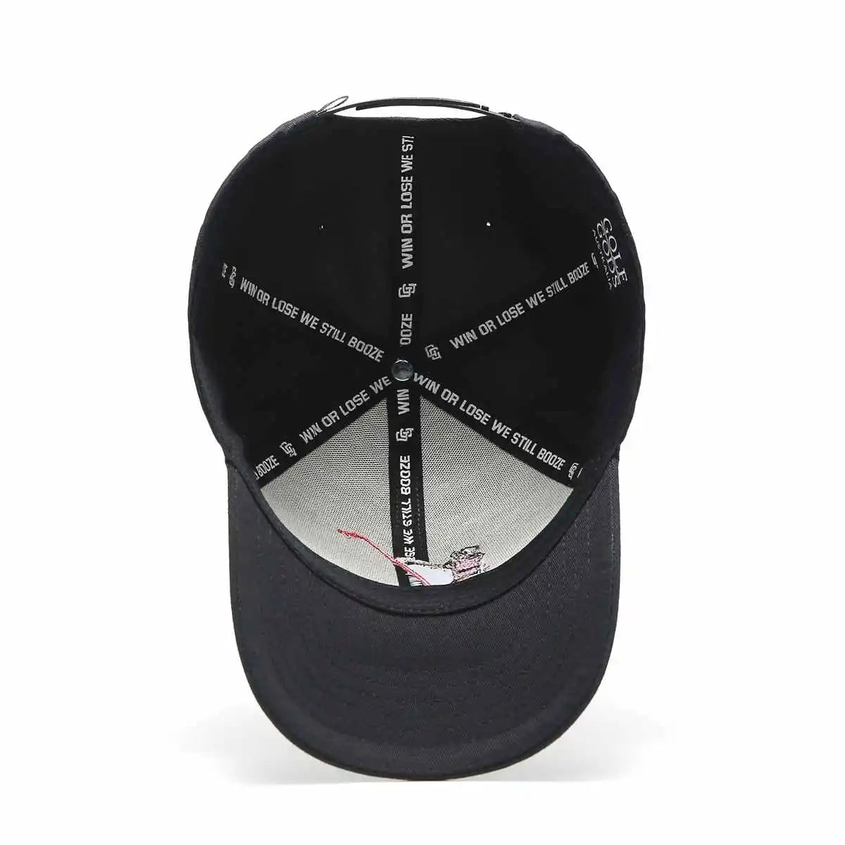 Mad Slicer Black Golf Hat - Curved Brim