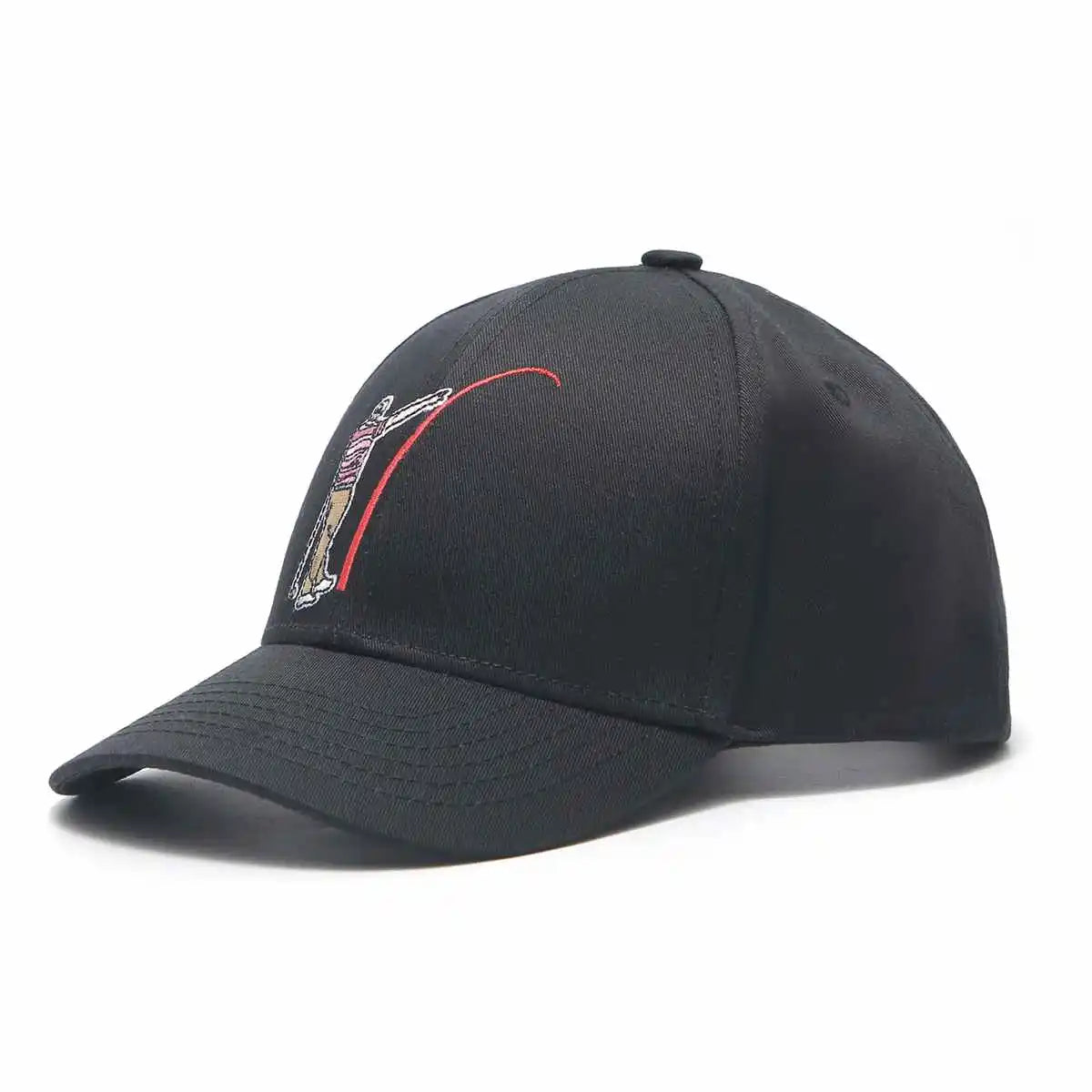 Mad Slicer Black Golf Hat - Curved Brim