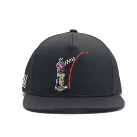 Mad Slicer Black SnapBack Golf Hat