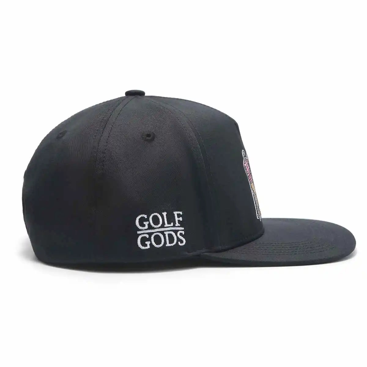 Mad Slicer Black SnapBack Golf Hat