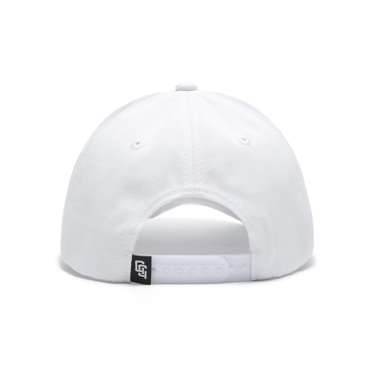 Mad Slicer White SnapBack Golf Hat - Curved Brim: Golf Hat, Curved Brim, White Hat, SnapBack Hat, Mad Slicer