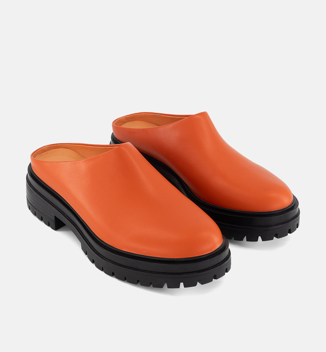 Mango Delphine Leather Clog