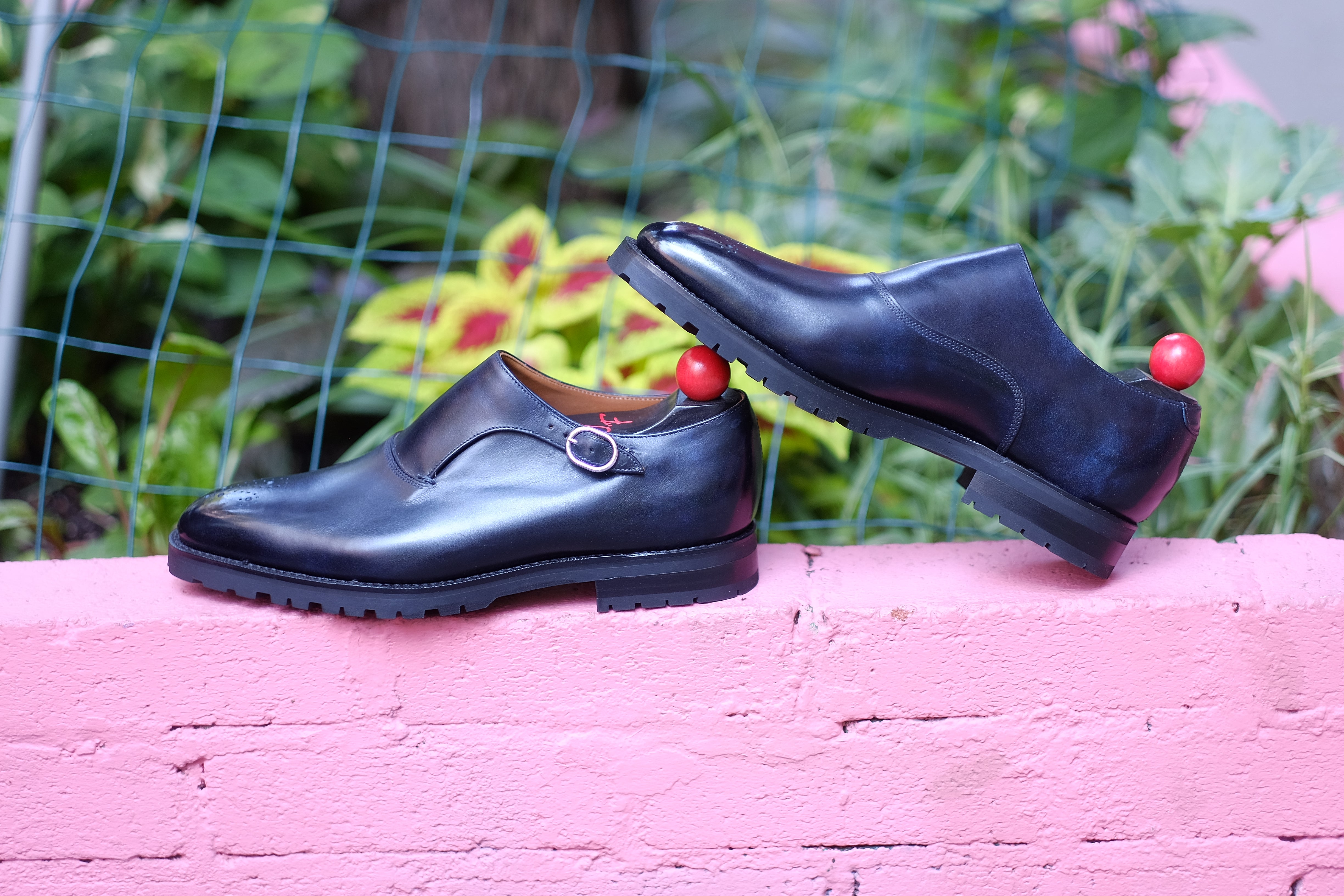 Martel - Navy Museum Calf: High-Quality Navy Museum Calf Leather Shoes for Distinguished Gentlemen.