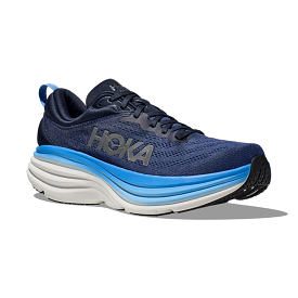 Men's Bondi 8 Outer Space/All Aboard - Hoka One One Bondi 8 Men's Running Shoes in Outer Space/All Aboard