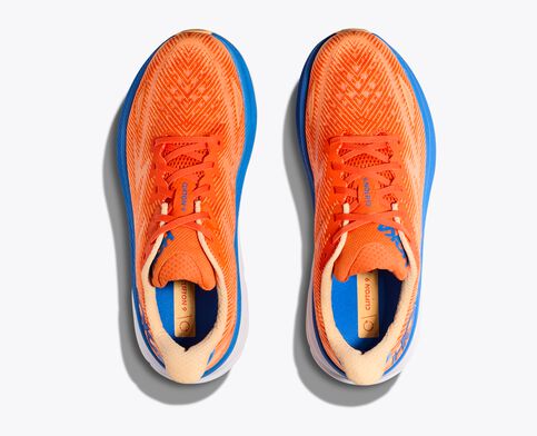 Men's Clifton 9 Orange/Impala running shoes