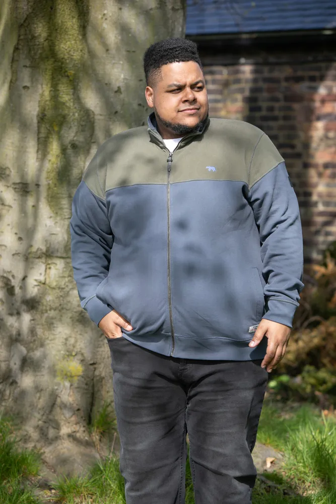 Men's Fleece Sweatshirt with Embroidery (DENHAM)