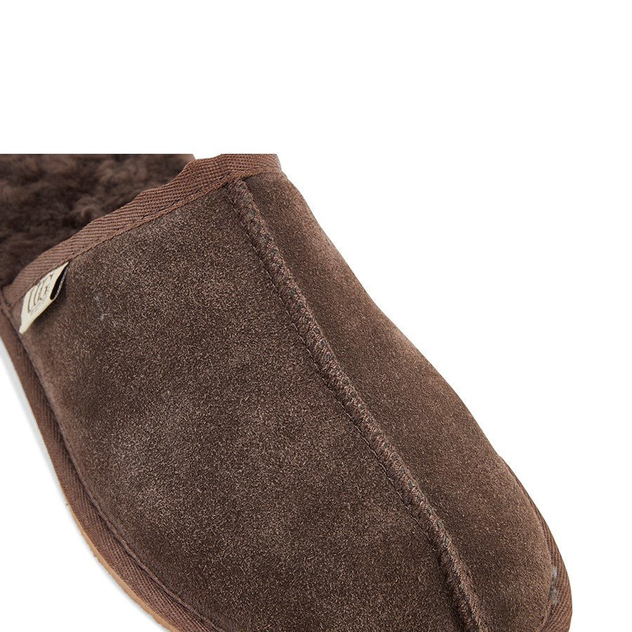 Mens Ugg Buck Slippers Chocolate - Shop Now