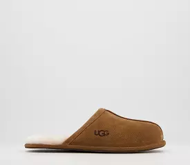 Mens UGG Scuff Slipper - Chestnut Suede - Brand New