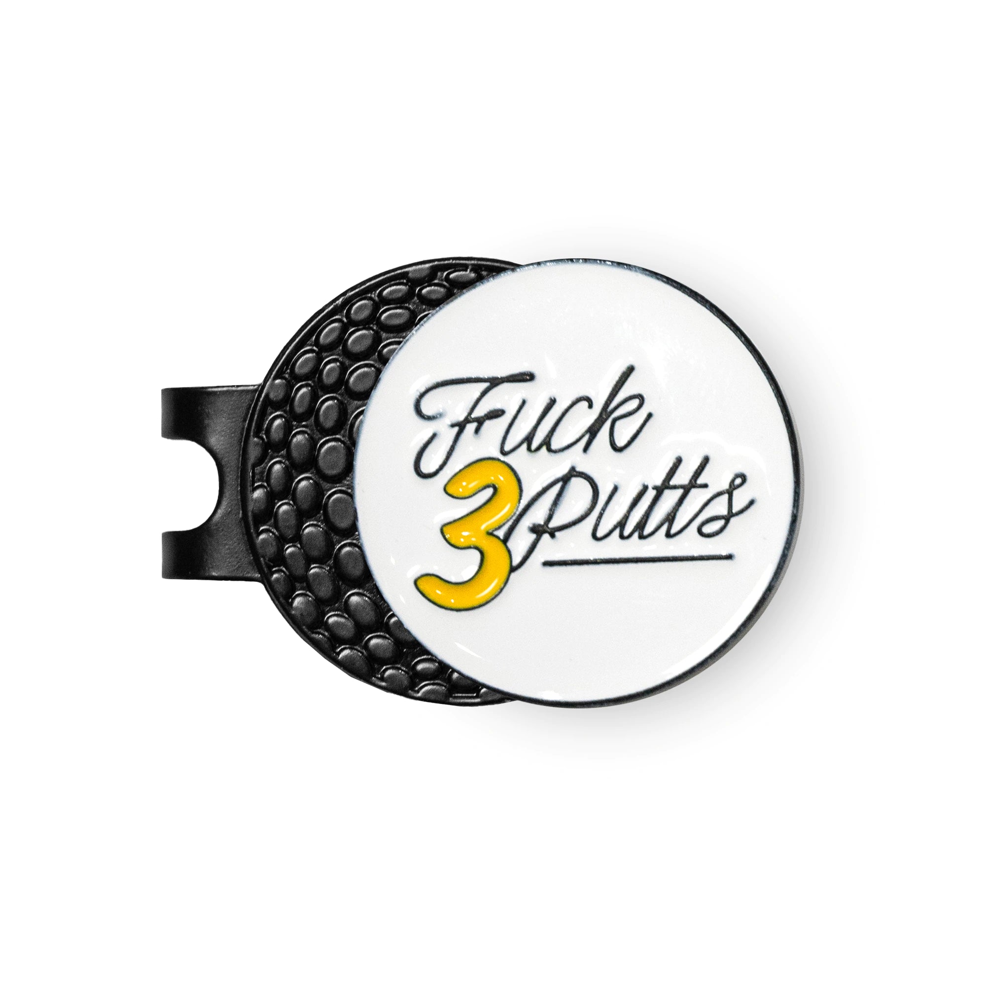 Metal Golf Ball Marker - 3 Putts Eliminator