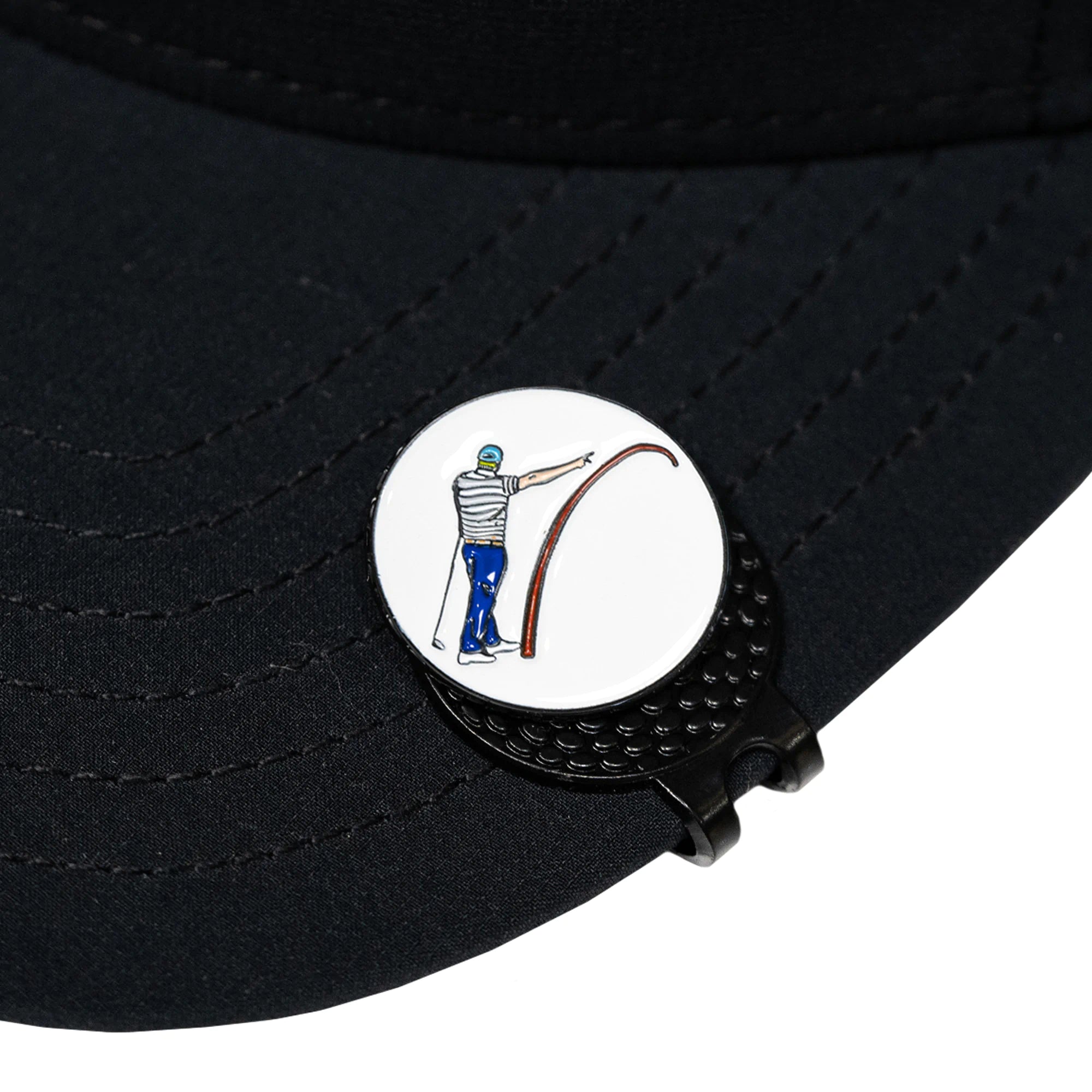 Metal Golf Ball Marker Hat Clip - Mad Slicer