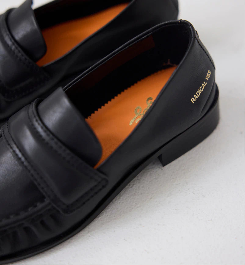 Miro Leather Loafer Black