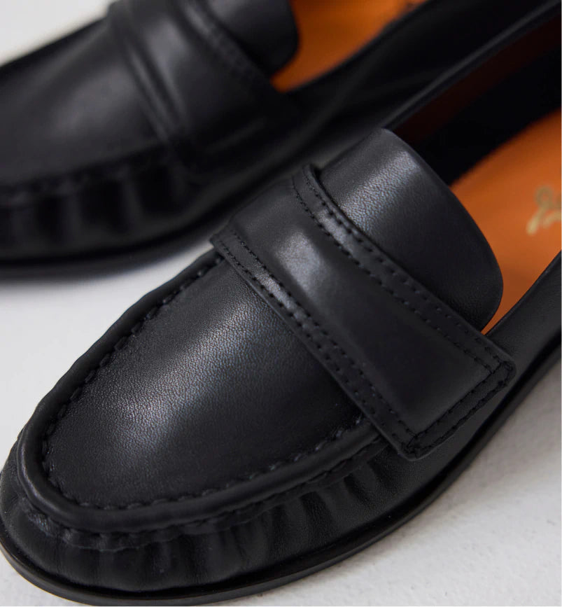 Miro Leather Loafer Black