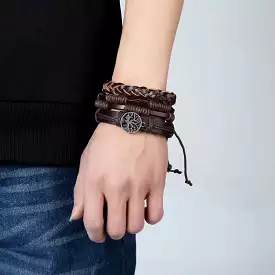 Multilayer Leather Bracelet - Bohemian Style