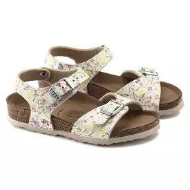 narrow vegan kids Birko Flo Rio sandals