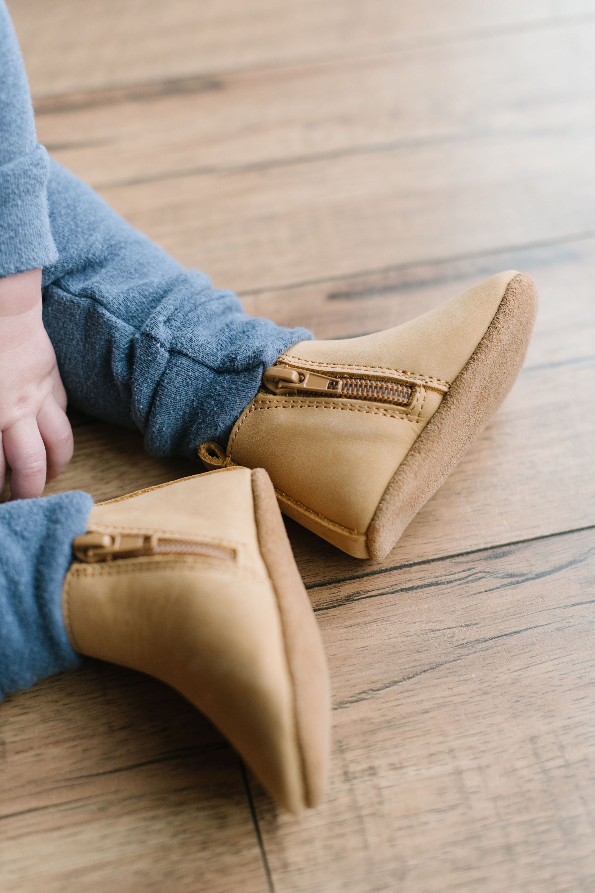 Natural Chelsea Boot with Soft Sole.