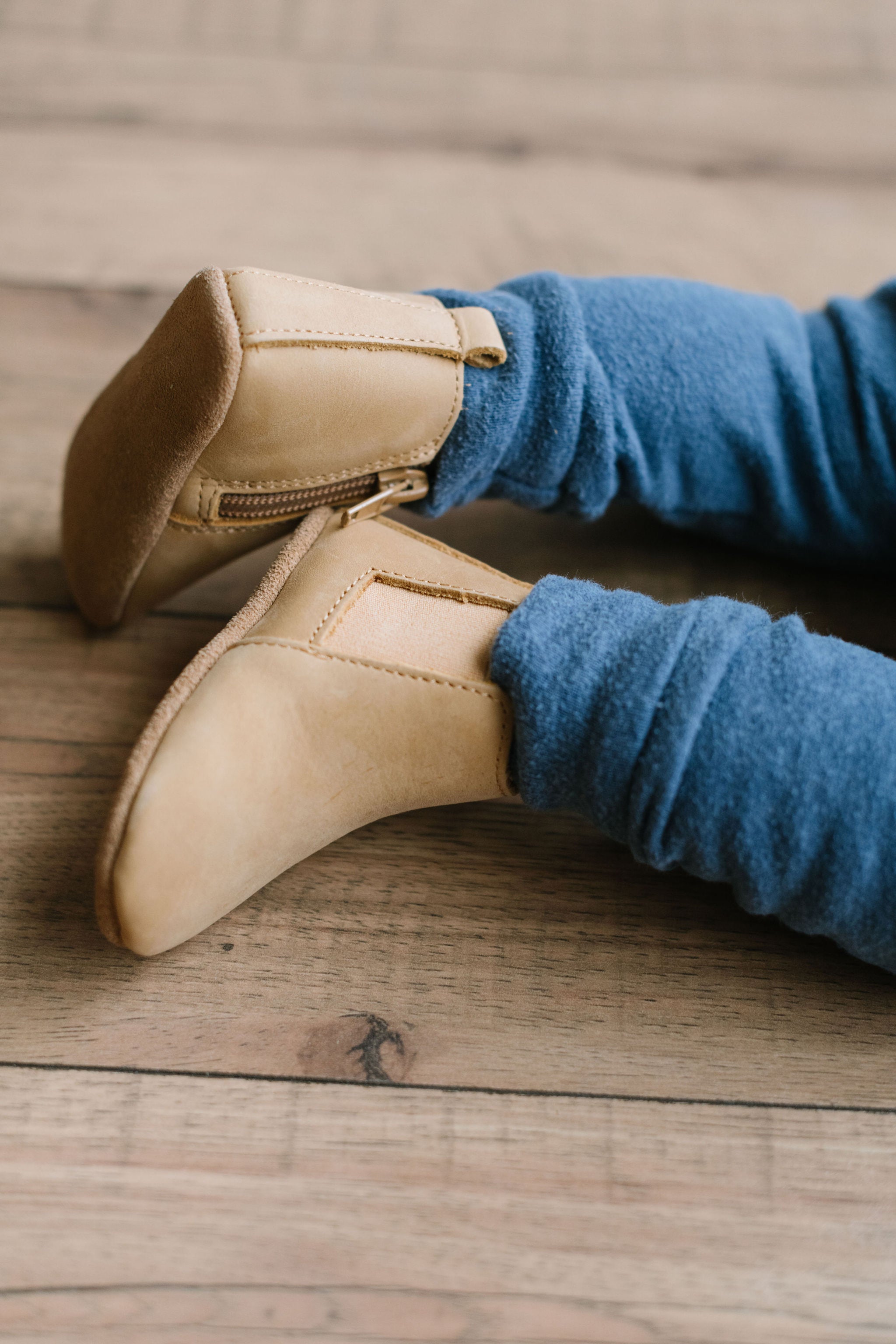 Natural Chelsea Boot with Soft Sole.