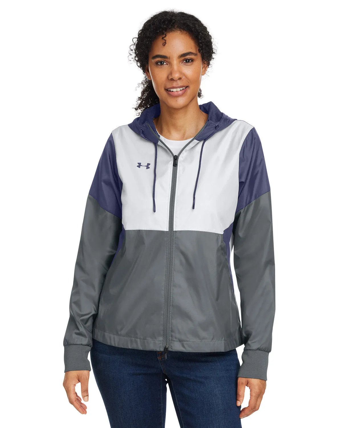 Navy Under Armour Ladies Team Legacy Branded Jackets