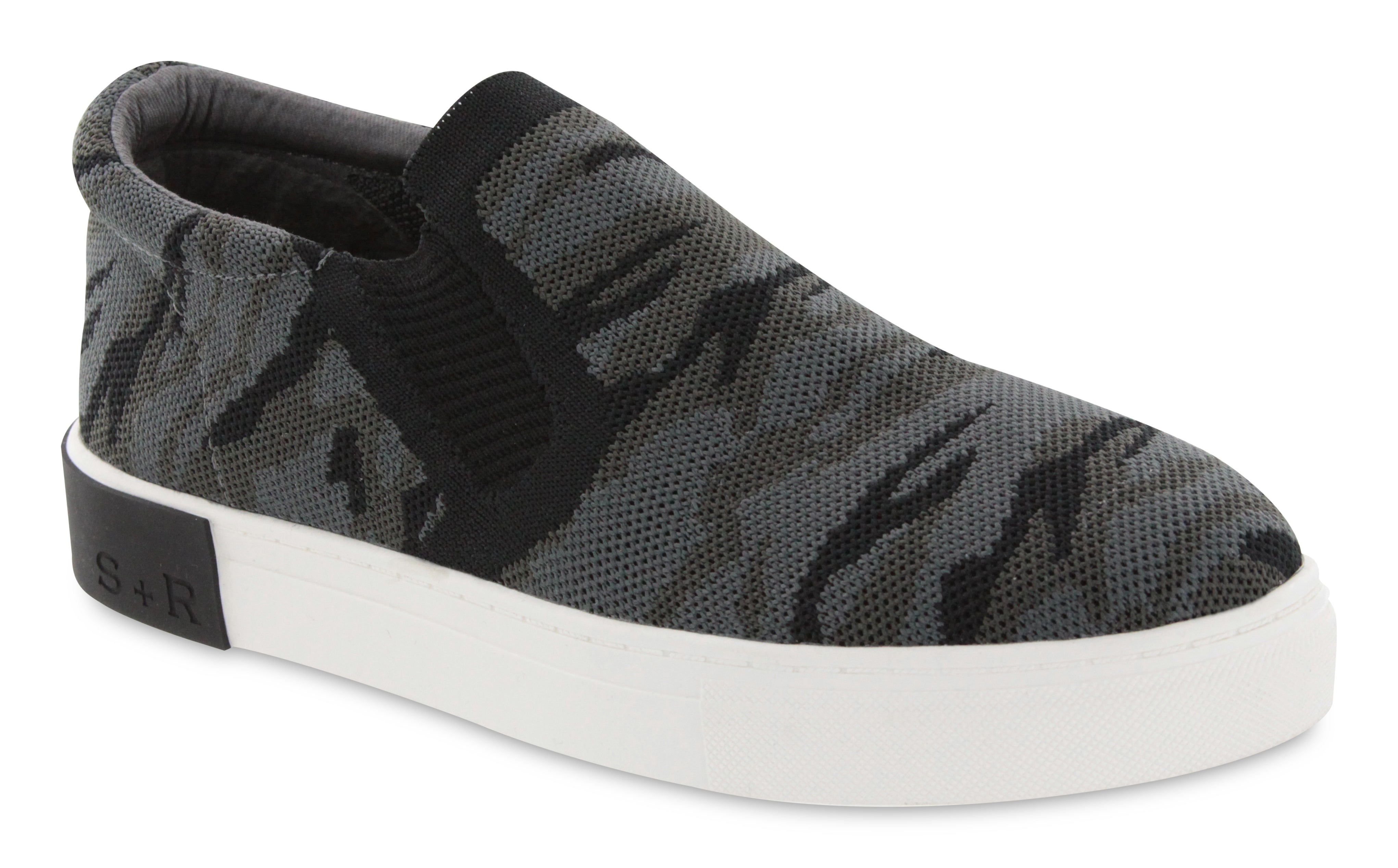 Night Camo Slip On Shoes