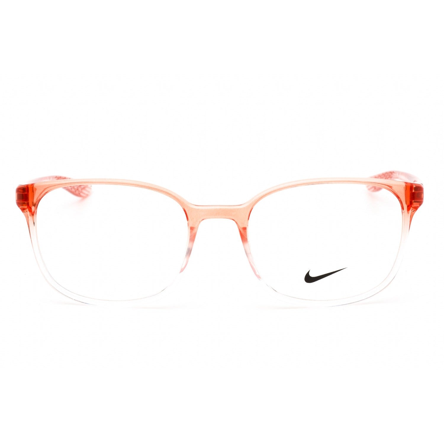 Nike 7026 Eyeglasses Washed Coral Fade/Clear Demo Lens - Shop Now!