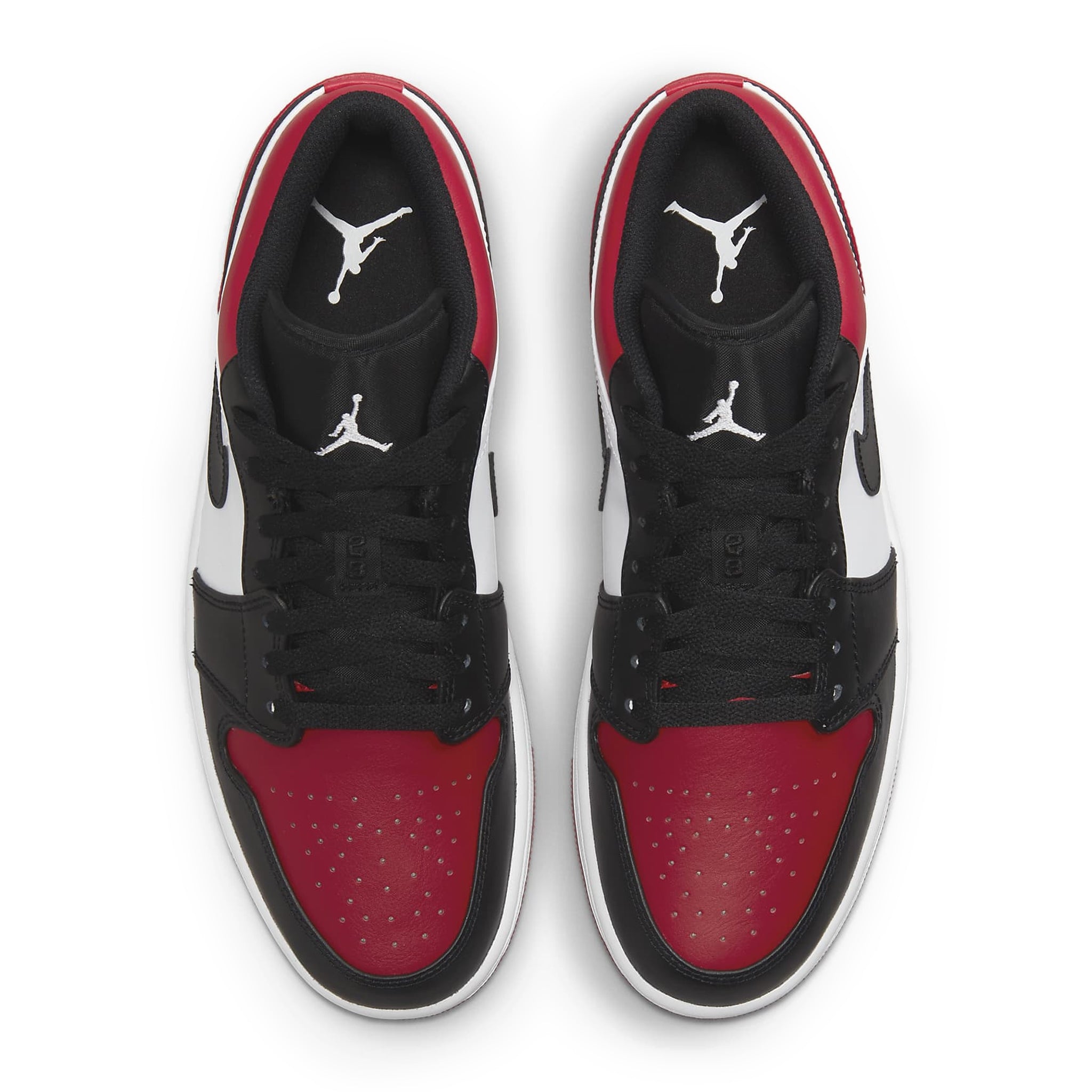 Nike Air Jordan 1 Low Bred Toe sneakers