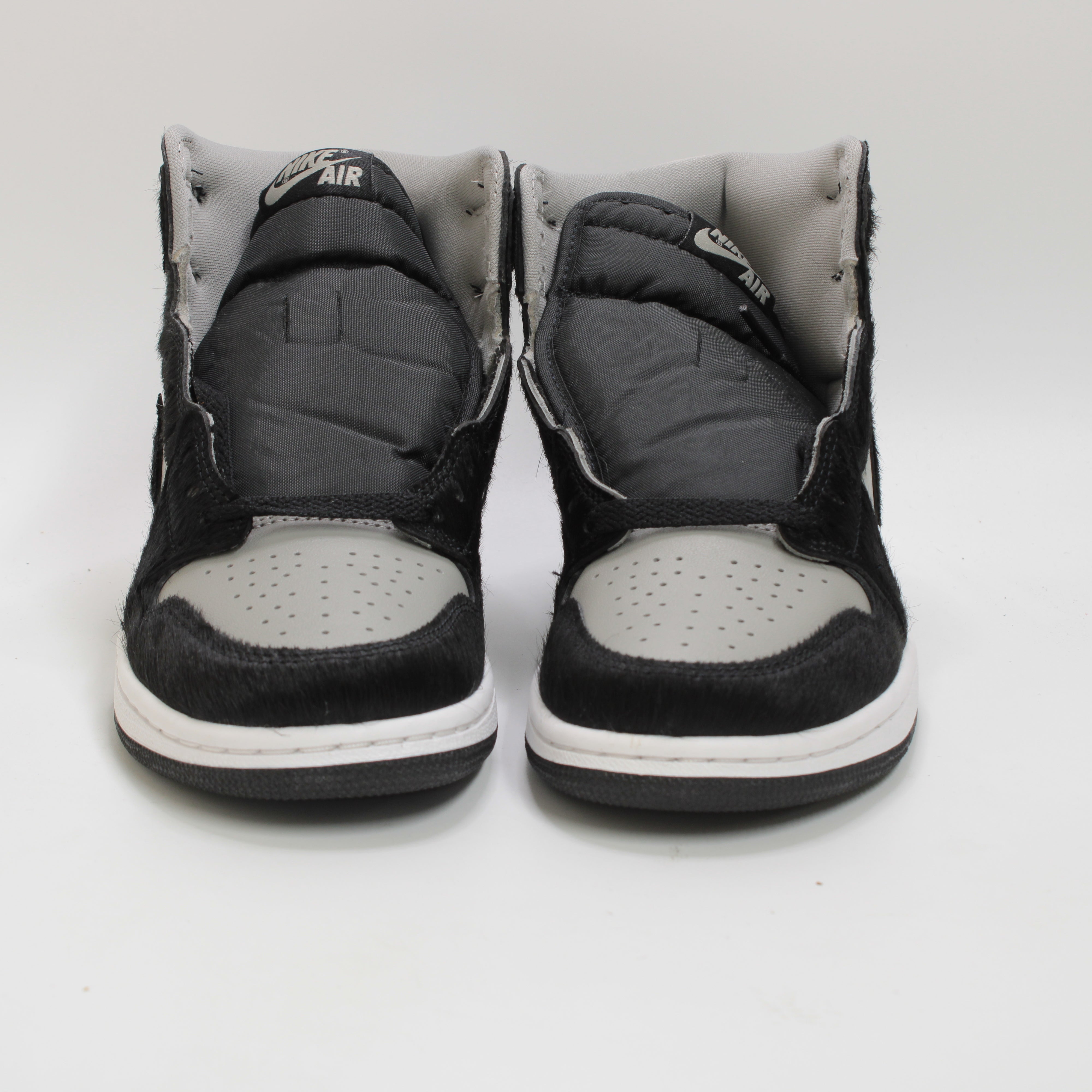 Nike Air Jordan 1 Retro Hi Grey Black White Shoes