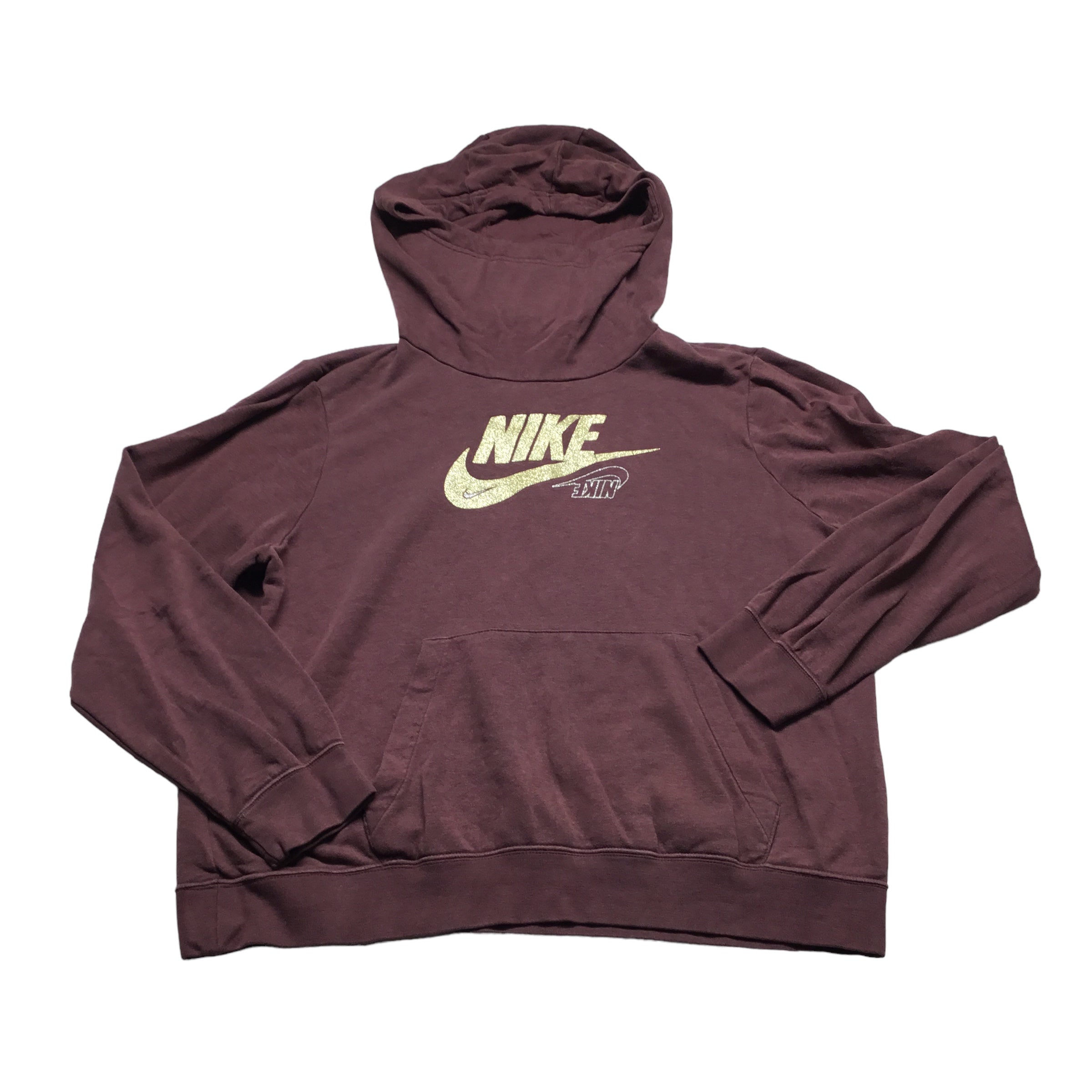 Nike Apparel Athletic Sweatshirt Hoodie - Size L