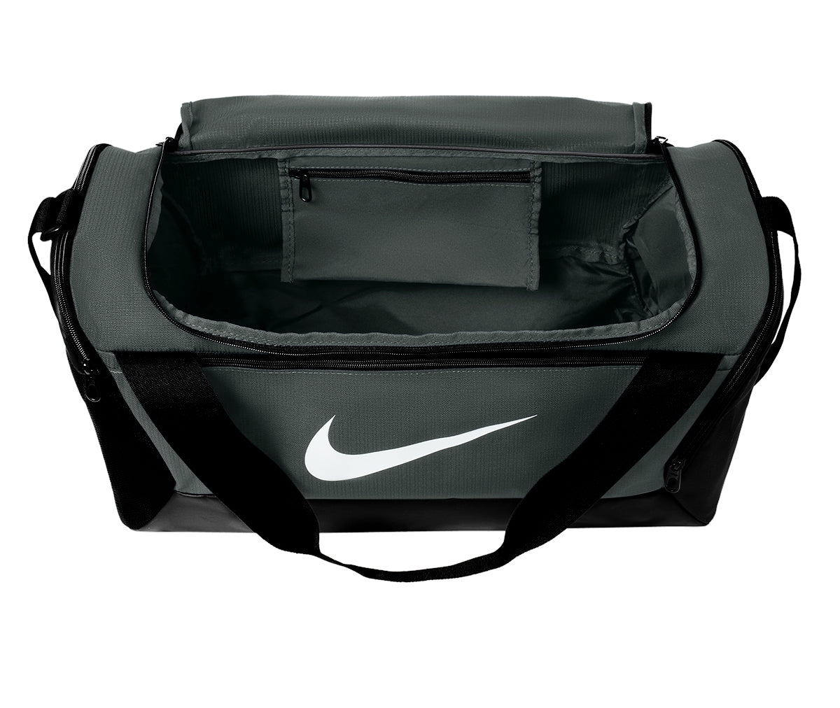 Nike Brasilia Small Duffel Flint Gray NKDM3976