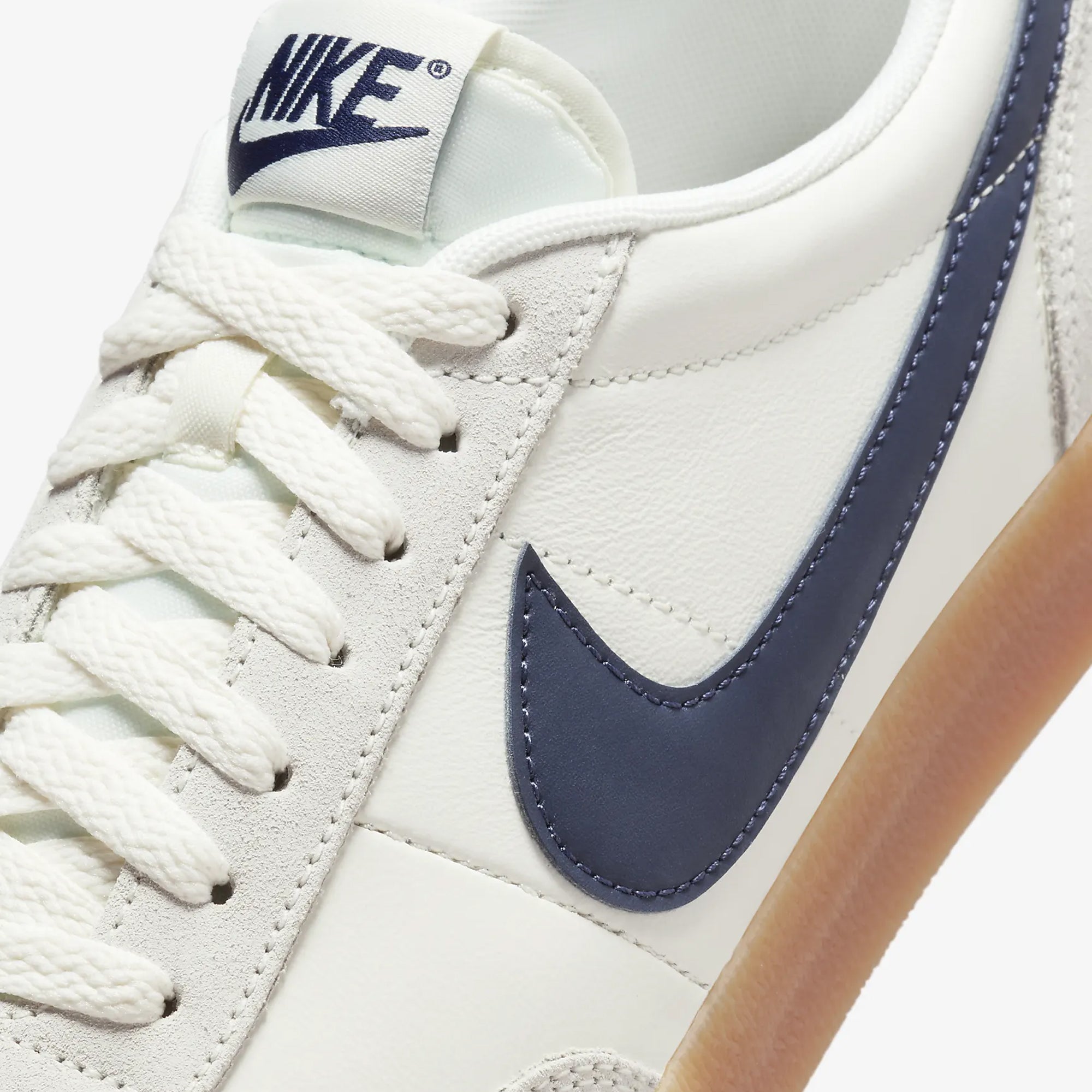 Nike KILLSHOT 2 Leather Sneakers in Sail/Midnight Navy-Gum Yellow