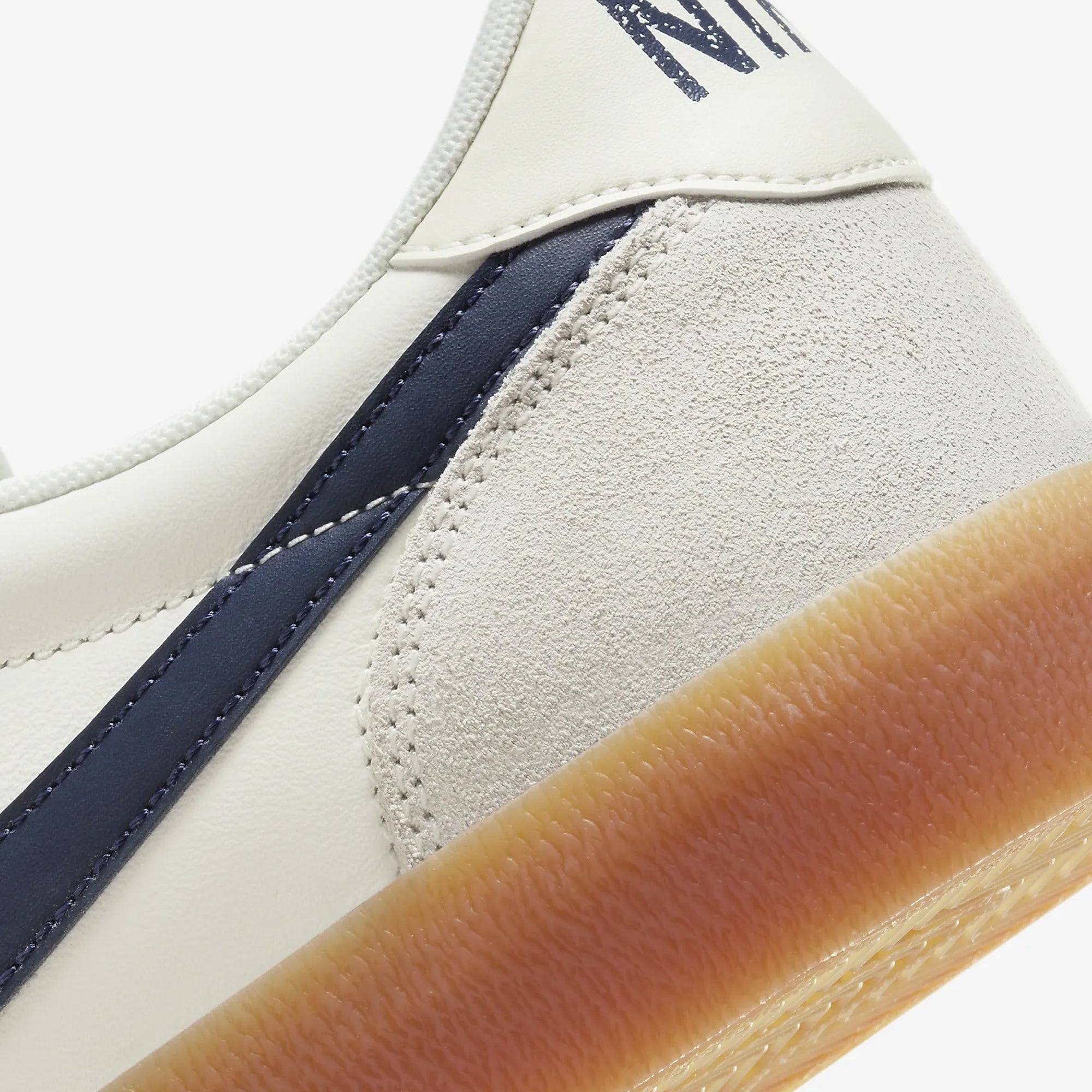 Nike KILLSHOT 2 Leather Sneakers in Sail/Midnight Navy-Gum Yellow