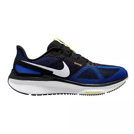 Nike Structure 25 Men's Running Shoes - Black/White-Racer Blue-Sundial, Size 8 Medium