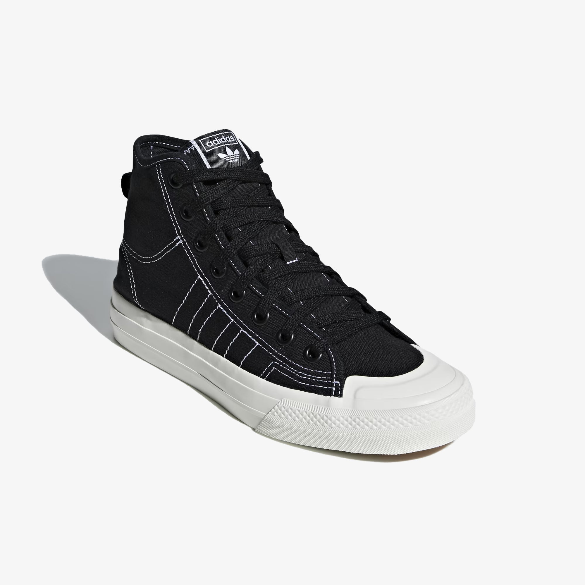 Nizza RF Hi Core Black White Off White - Top Google SEO Result: Adidas Originals Nizza RF Hi Core Black/White/Off White Sneakers