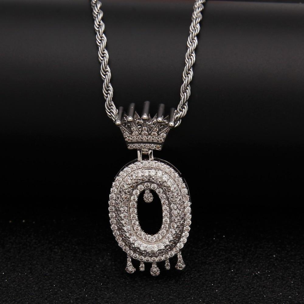 O Pendant Chain Necklace