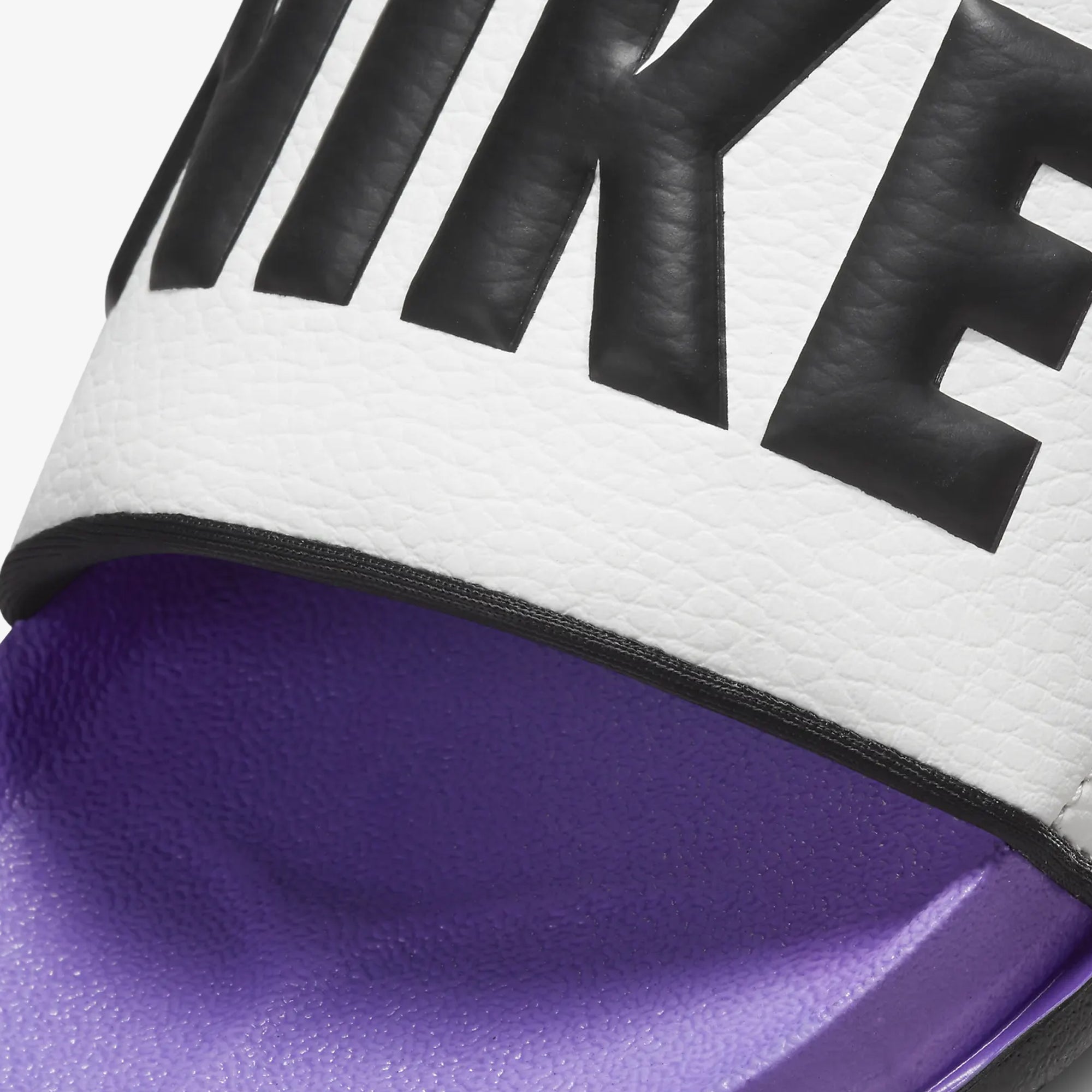 Off-court sneakers in Summit White/Black-Action Grape.