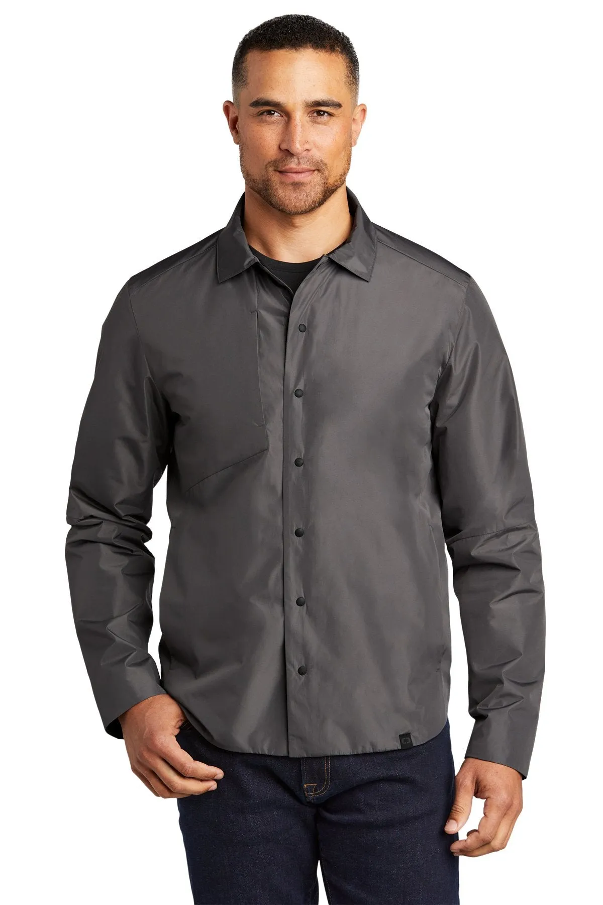 OGIO Gear Grey Reverse Shirt Jacket OG754 - Shop Now.