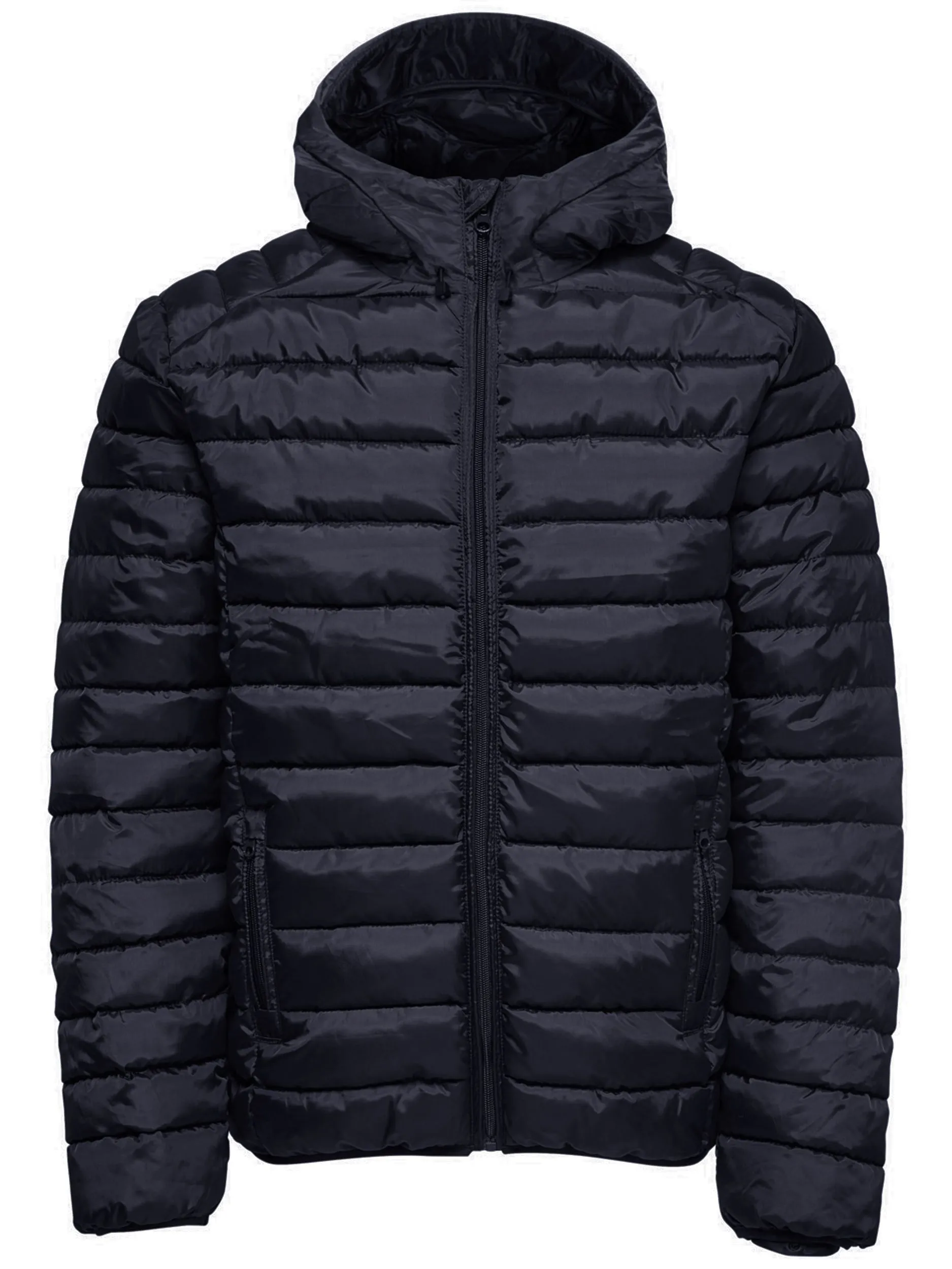 Only & Sons Dark Navy Liner Puffer Quilt Jacket