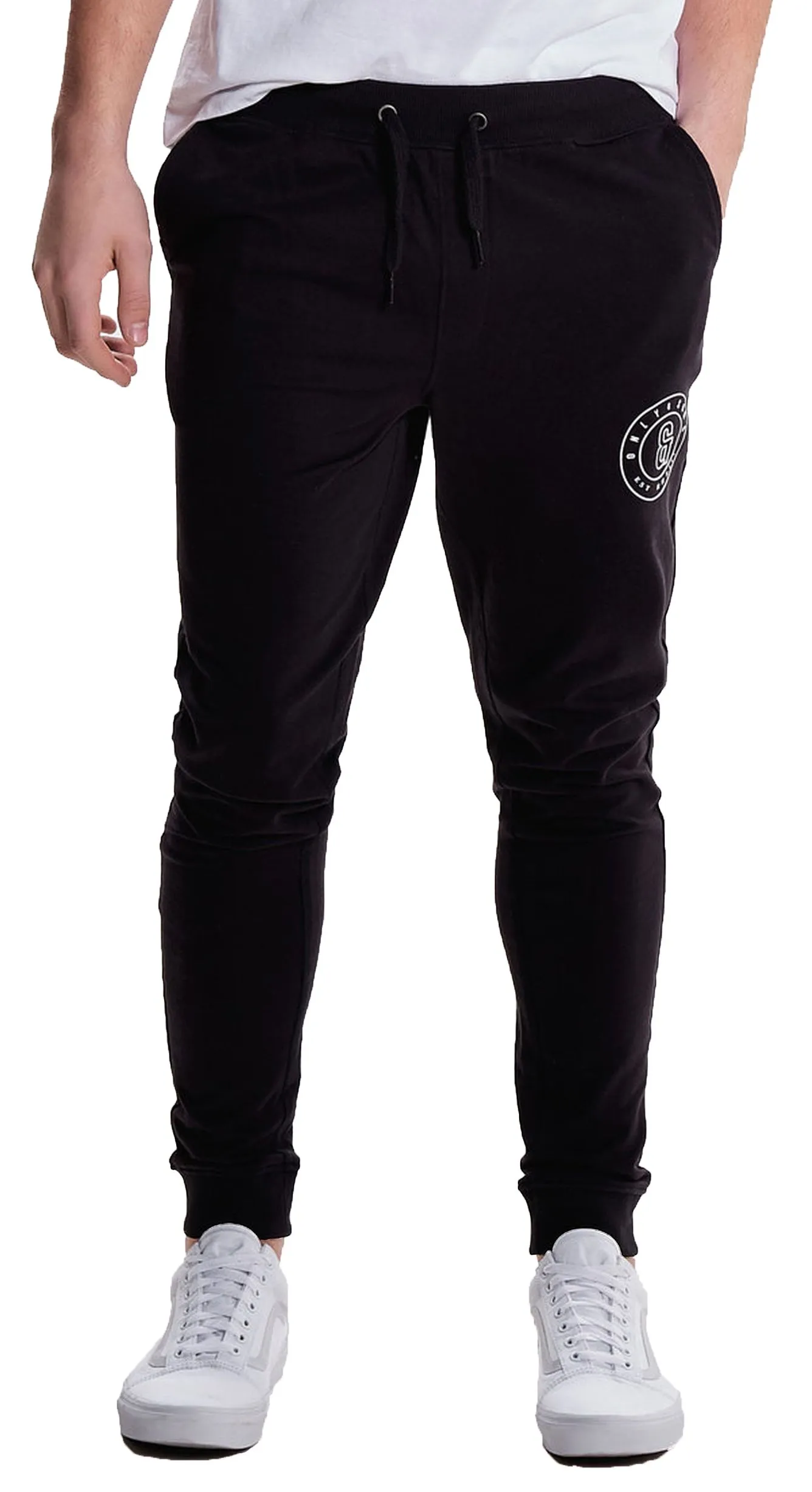 Only & Sons Black Rfana Casual Jogger Pants